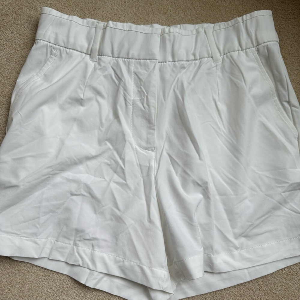 Nike Women's White Golf Shorts